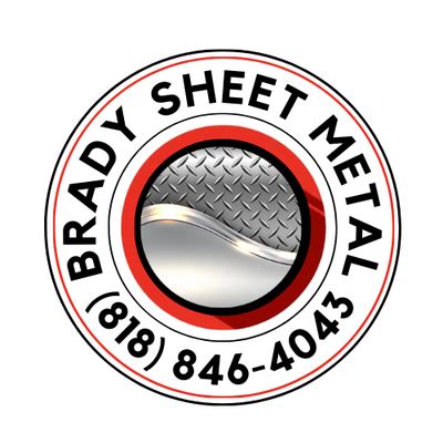 brady sheet metal burbank ca|Brady Sheet Metal, Inc. Company Profile .